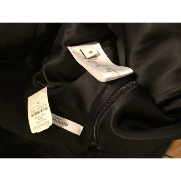 NWT $3K GIVENCHY RUNWAY LITTLE BLACK DRESS US SIZE 8 FR SIZE 40 - Picture 7 of 7